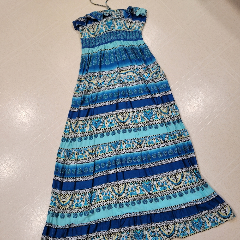 Mudd Summer Halter Dress Junior Size XL